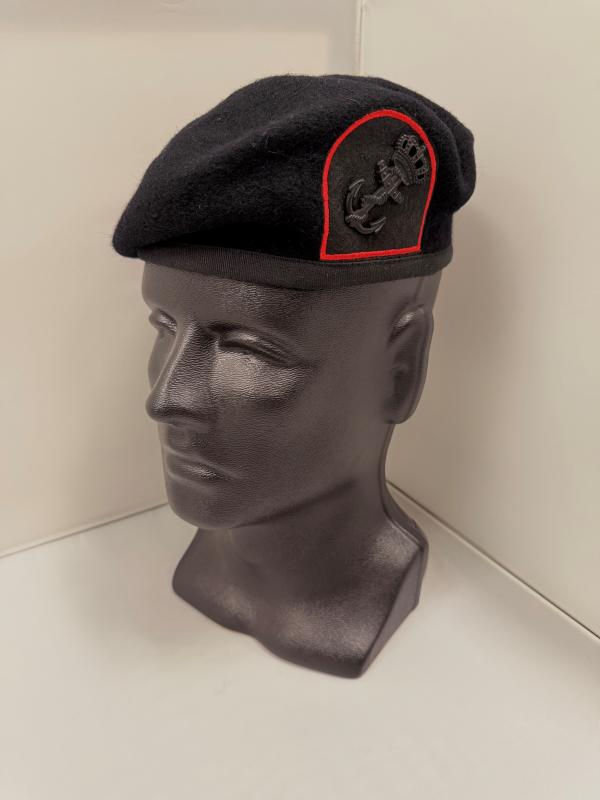 Baret Korps Mariniers Opleiding met zwart anker